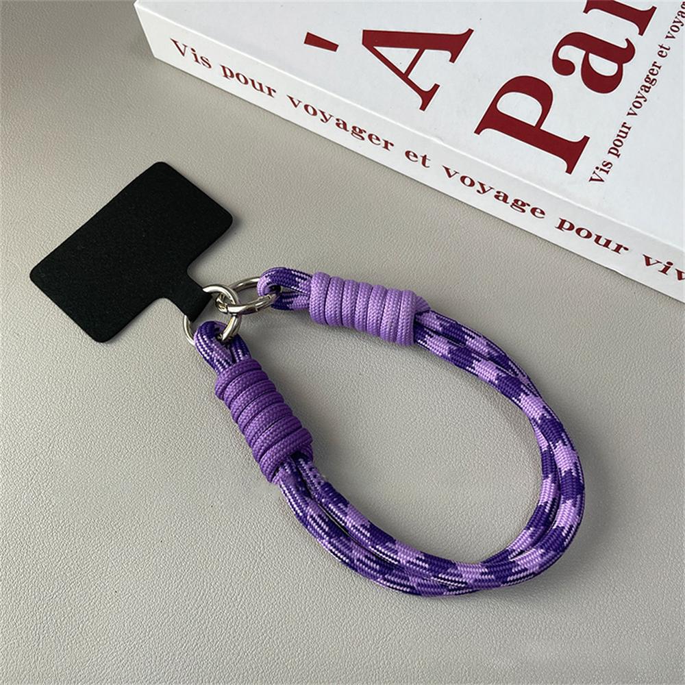 Coloful Can Be Carried Twist Rope Lanyard Hanging Decoration Phone Anti-loss Pendant Fashion Strong Wrist Short Straps Band