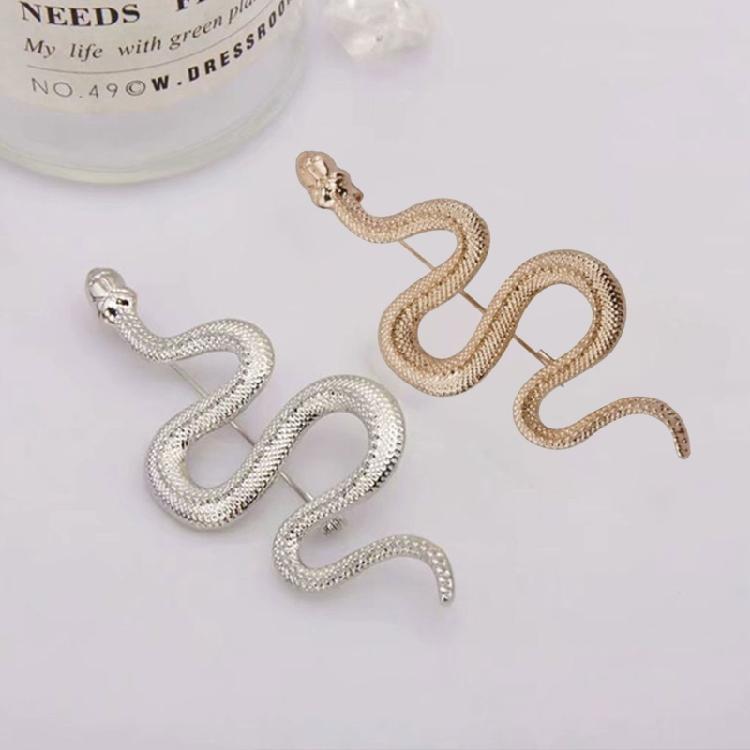 Vintage Snake Brooch Cloak Pin Scarf Shawl Buckle Clasp Pin for Clothes Jewelry