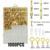1000PCS Male Female Cable Connector Crimp Terminals 2 8 4 8 6 3mm Electrical Connectors with Insulating Sleeves