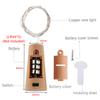 1m 2m 3m Wine Bottle Lights For Fairy String Battery Corker Outdoor Decor Wire Christmas Shaped Garland Party Festival Operated