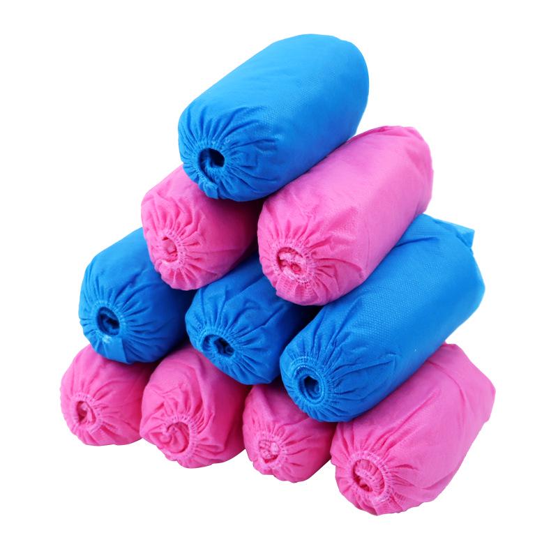 Disposable Non-Woven Anti-Slip Shoe Covers for Dust-Free Indoor Use