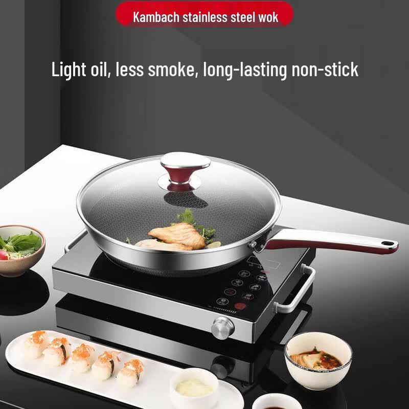 Kangbach Shimani 316 Stainless Steel Wok