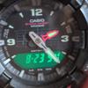 Used CASIO G-SHOCK Ana-Digi Watch G-100 51558 Working Condition