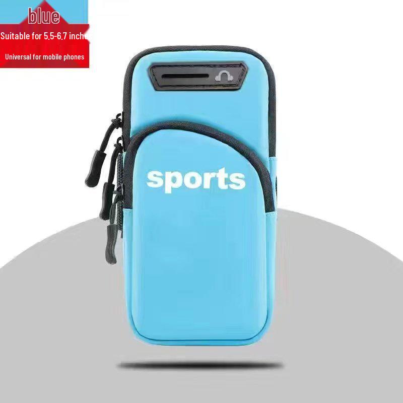 Waterproof Sports Armband for Phones - Thin Fitness Sleeve & Wrist Bag for Men and Women