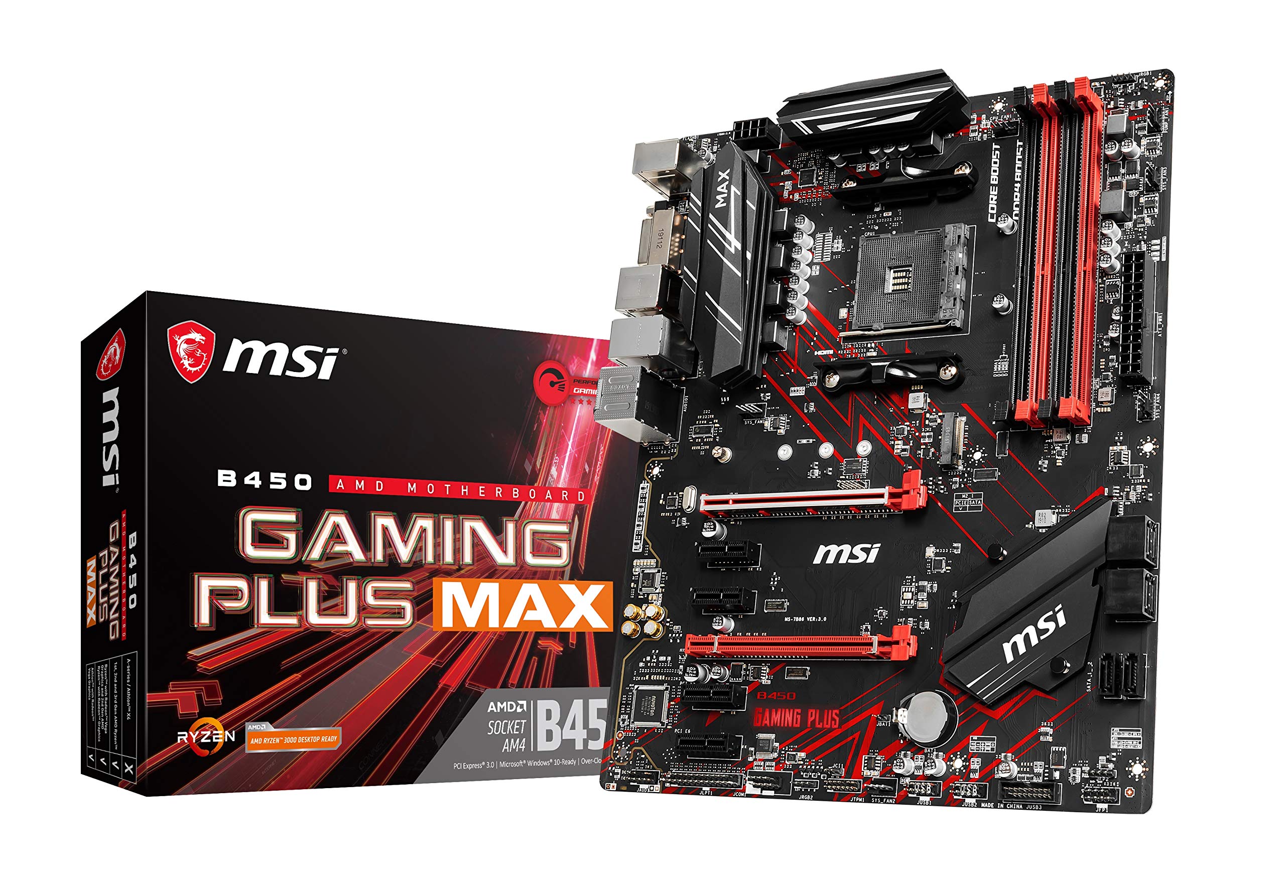 

Материнська плата MSI B450 GAMING PLUS MAX ATX MB4821