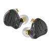Hybrid Vacuum Headphones KZ ZS10 Pro X with Microphone Black