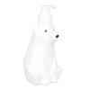 Shampoo Dispenser White Bear   Pump Type PP PE Widely Used Shower Bottles for Bathroom Washroom Toilet