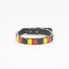 Bling Strass Hundehalsband Weißes PU-Leder Katzenhalsband Funkelndes Kristall Haustierhalsband Verstellbar für Hunde Tägliches Gassi Gehen Party Dekoration