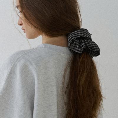 BOL Check Scrunchy / 2color