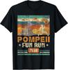 Pompeii Fun Run Geography Volcanologist T-Shirt - Size Small