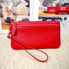Korean Style Genuine Leather Multi-Functional Women's Wristlet Clutch Wallet