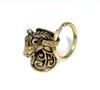 Kaimed Horse Brass Brass Guardian Bell Chess Amulet Key Holder Harley Rider Traffic Safety