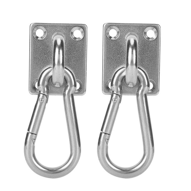 1Suit Yogas Exercise Hook Brackets Hook Hangers Chair Hanging Ceiling Hook Hoop Hook for Suspension Trainer