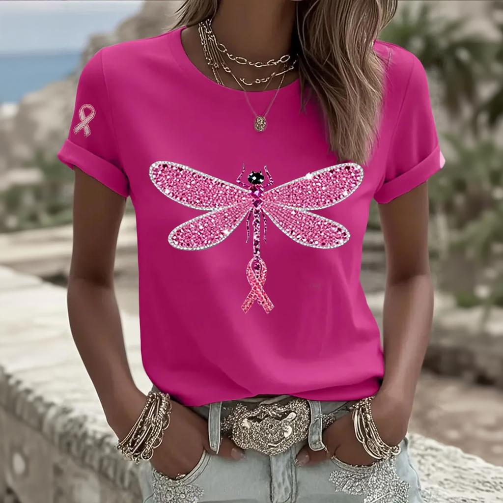 Shirts for Women Awareness Shirt Support Gift Casual Top