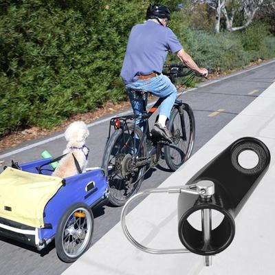 Attache pour remorque de vélo Pièces de remorque de vélo Attache robuste à libération rapide amortissante Pour le camping, la randonnée, le road-trip