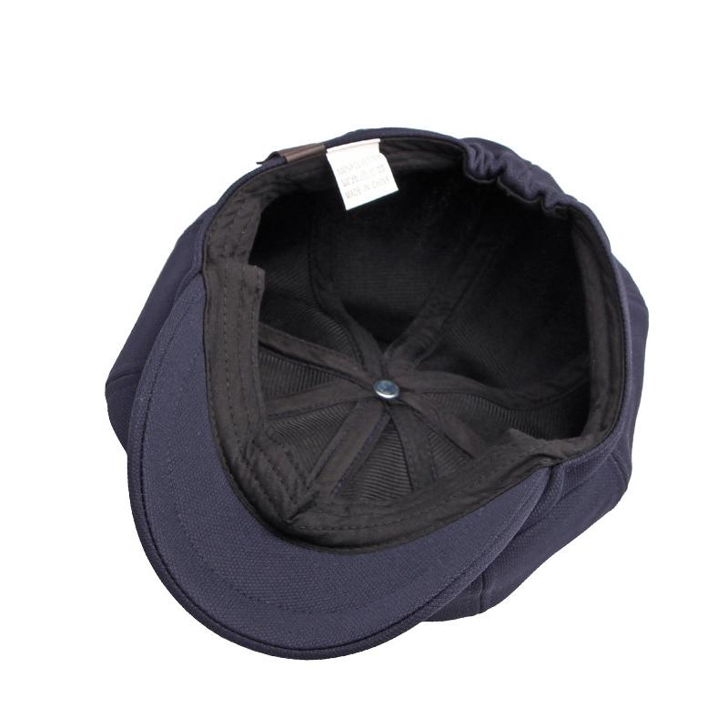 Berretto da strillone da uomo e da donna, cappello ottagonale per uomo, berretto piatto britannico, retrò a otto lame, berretto traspirante