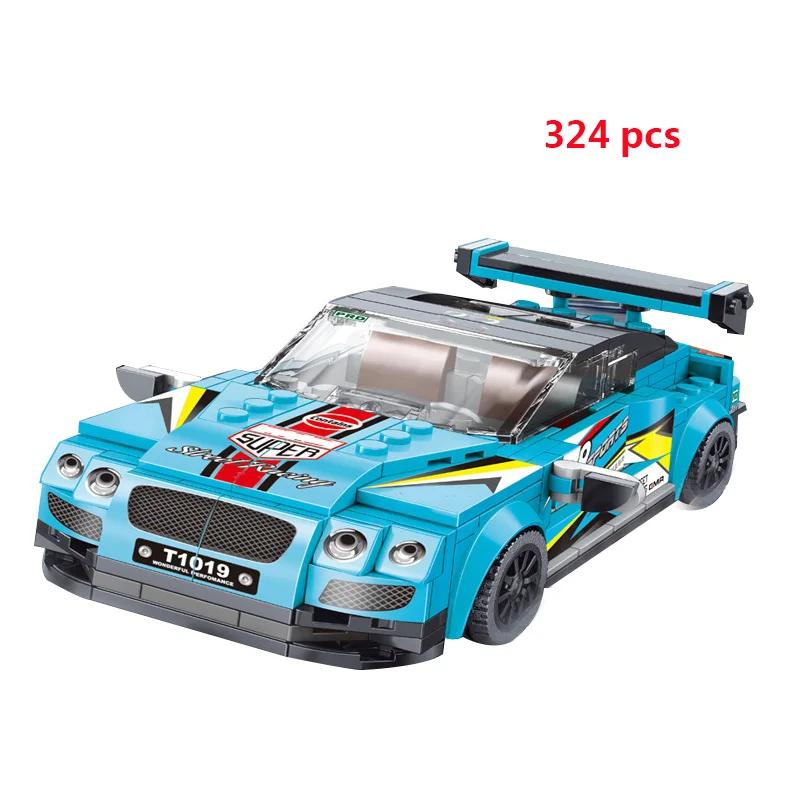 City Speed Champion Sports Car Building Blocks Technique Car Carro Rennau Voiture Vehicle MOC Educational Construction Toys