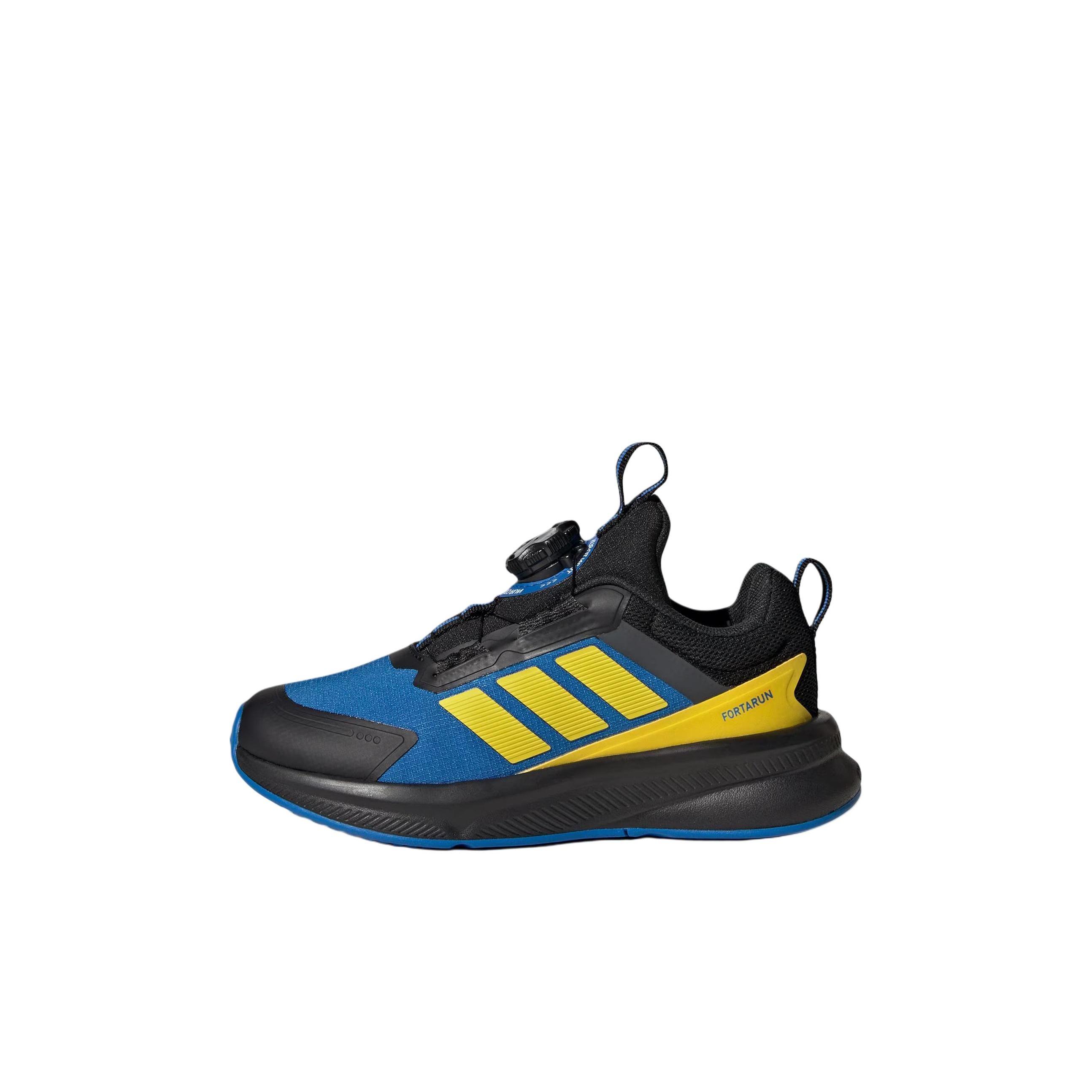 Adidas FORTARUN 4.0 Low top Kids Running Shoes Black Blue 29