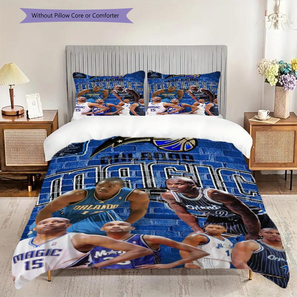 Dallas Mavericks Basketball Spirit Three-piece set(1 * duvet cover + 2 * pillowcase, without core)Christmas birthday gift Bedding set