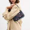 Coach Teri 24 Removable Shoulder Strap Coated Canvas Crossbody Tote Bag Medium Women bags Blue CY694-IMDEI