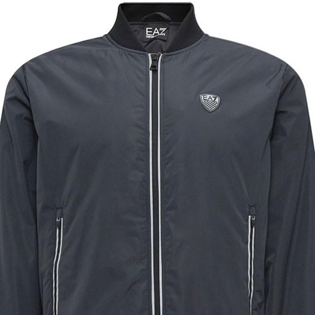 EMPORIO ARMANI Logo-Patch Zipped Bomber Jacket 8NPB12-PN7LZ-1578