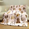 Christmas Gingerbread Pattern Blanket print blanket soft and cozy perfect for the living room bed sofa or a nap,gift