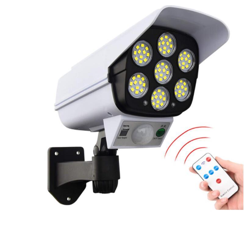 Solar Powered Fake Surveillance Camera Security Light