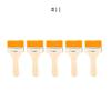 5/10/12pcs/Set Memory Nylon Paint Brushes for Acrylic/Oil/Watercolor Drawing Wooden Synthetic Bristles Easy To Clean BBQ Brush