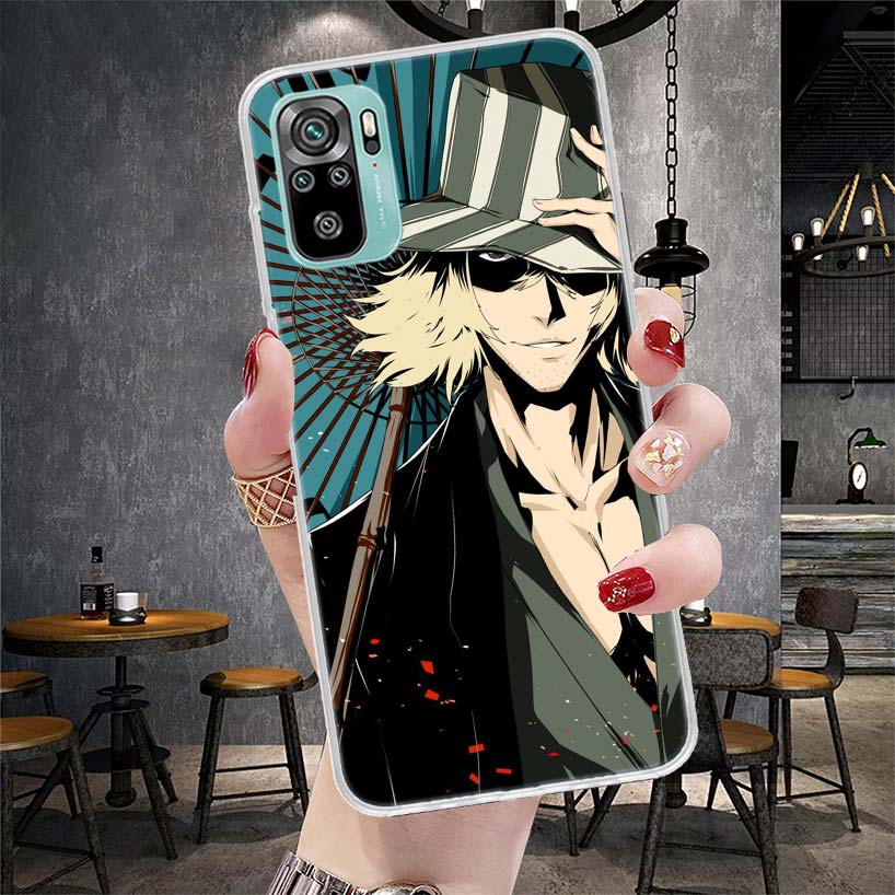 Bleach Kisuke Urahara Soft Phone Case For Xiaomi Redmi Note 15 14 14S 13 12 Pro Plus 12S 11 11S 11E 10 10S 11T 5G Fundas Coque R