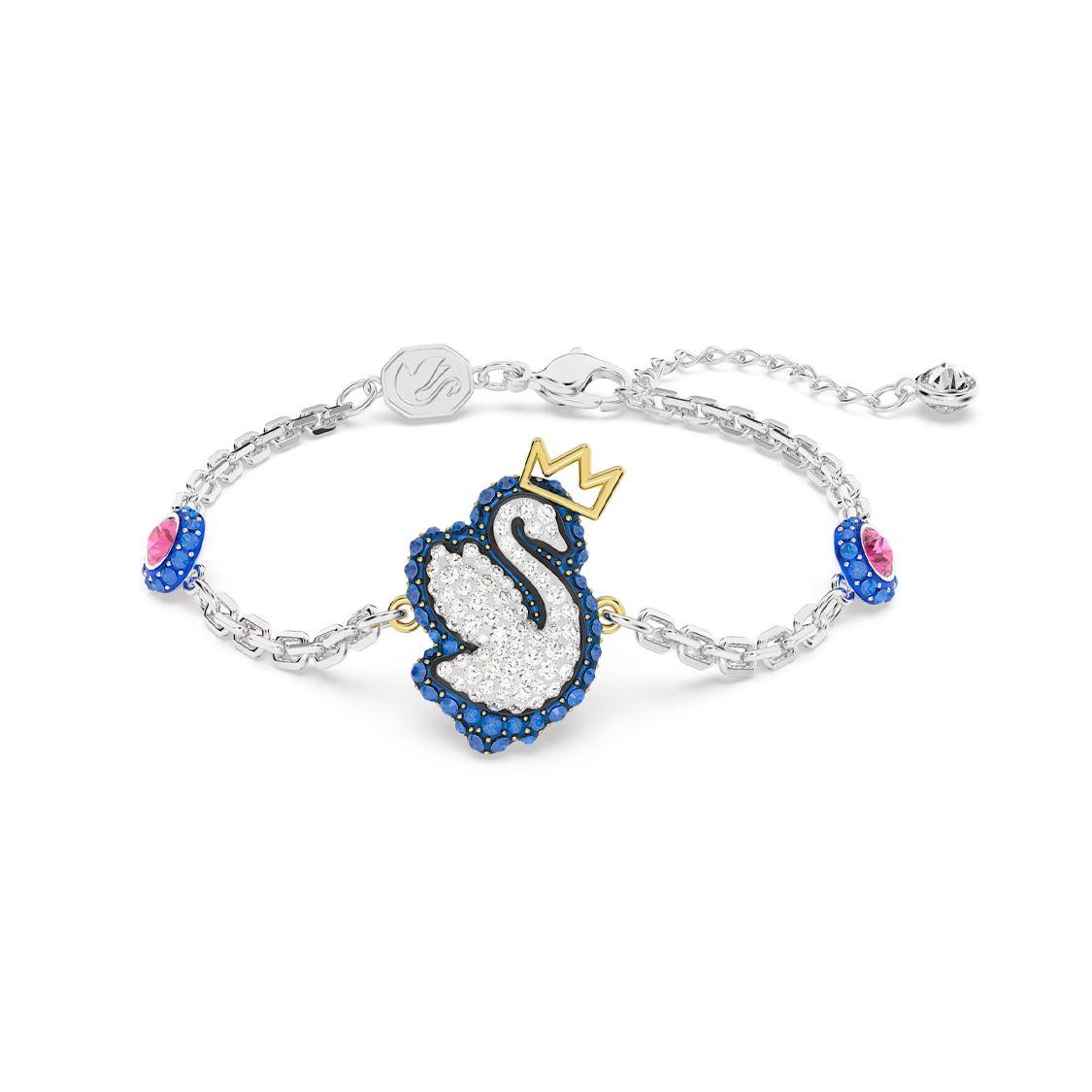 Swarovski Swan Fashion Trend Rhodium Plated Bracelet Women bracelet 5650187 Box+Shopping Bag