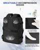 Large Capacity 15.6 Laptop Waterproof Backpack Bag Carry On Airplane Cabin Travel Backpack, Men's Business Laptop Bag Travel Bag