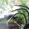 3-way 20/30/50cm Misting Nozzle 360° Bend Atomizer Sprayer Slip Lock Quick Connect 3/8" 9/12mm Garden Irrigation Cooling System