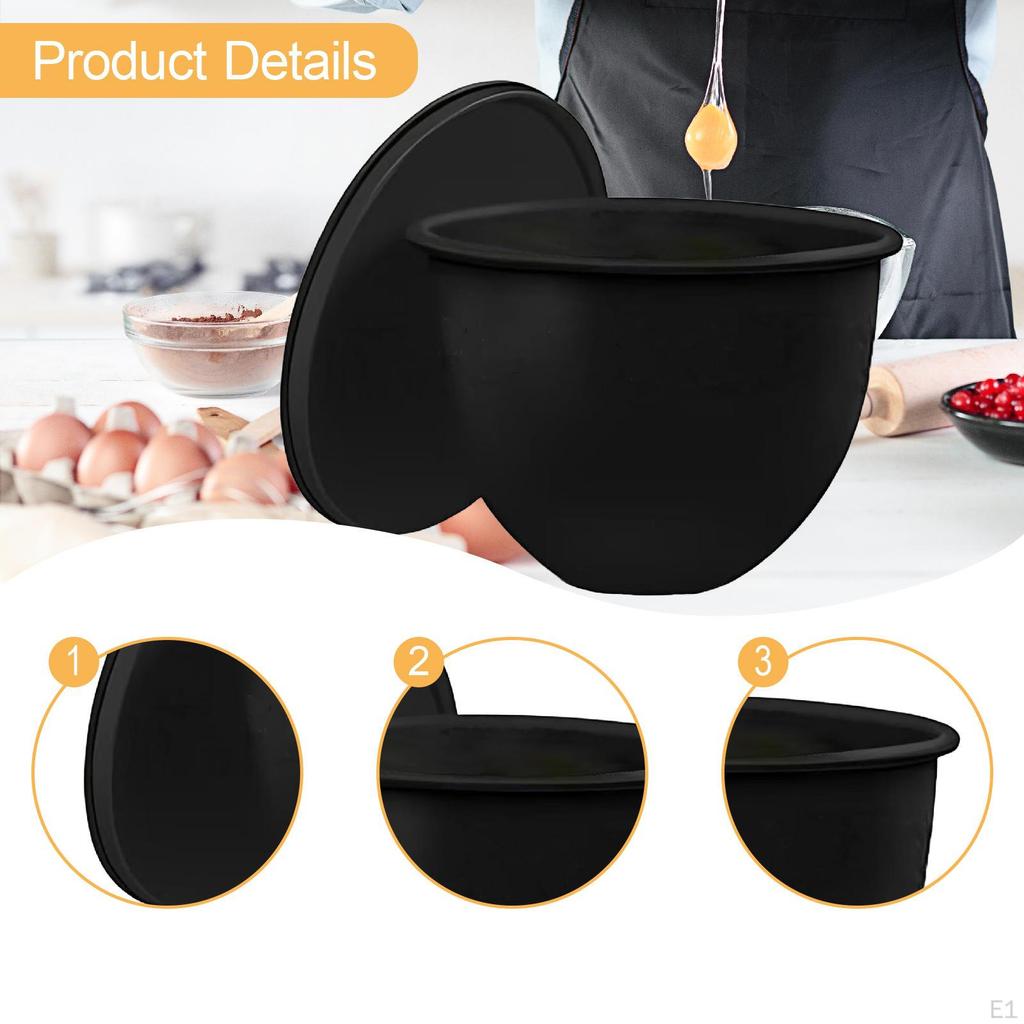 Silicone Liner for Mixer Attachments Accessories Easy Clean Non Sticks Mixing Bowl