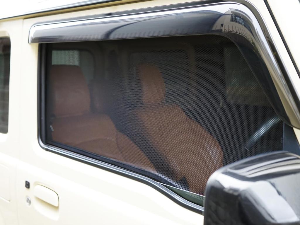 Jimny Sierra Mesh Light Sun Car Set TRISTAR'S [Jimny JB64W, JB74W] Sunshade, Blocking, Protection, Camping, 5-Piece (1 Car)