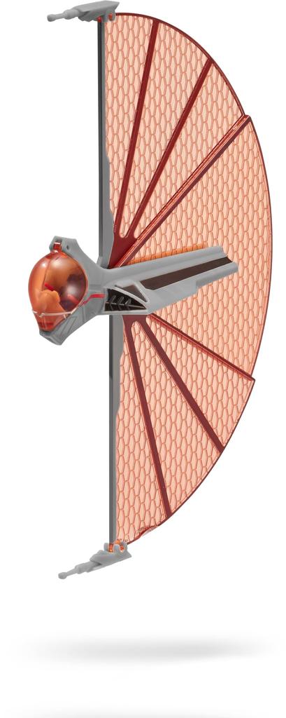 Star Wars Micro Galaxy Ginivex-class Starfighter 3-inch/Light Armor Class Series 1 Orange SWJ0005