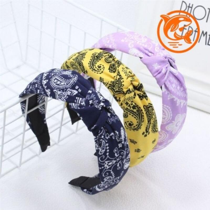 

Summer Fashion Ethnic Vintage Headband Yellow