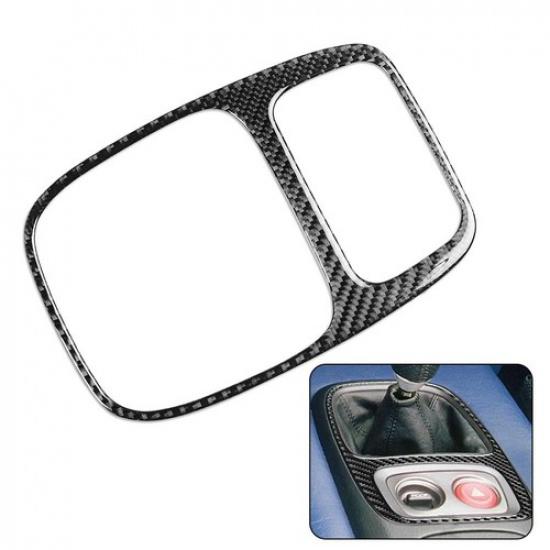 Enhanced Carbon Fiber Gear Shift Frame Cover Trim for S2000 2000 2003