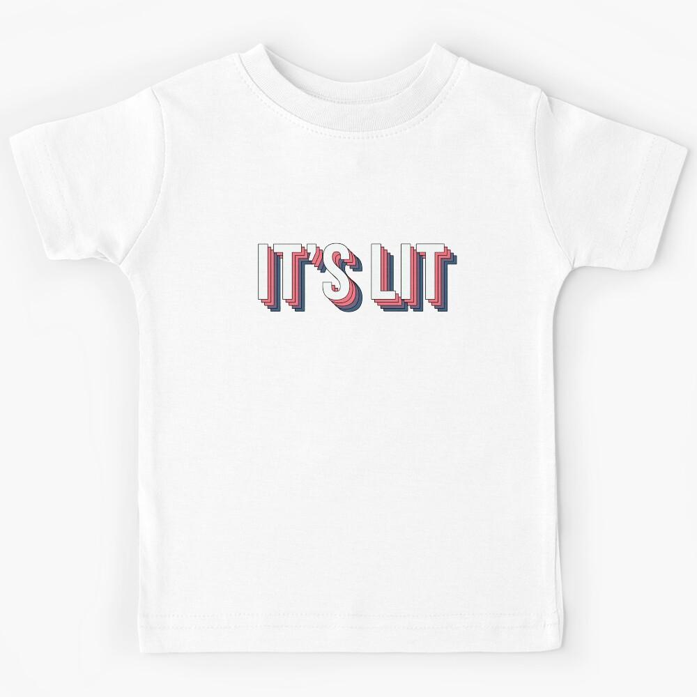 It s Lit Travis Scott Kids T-Shirt 120