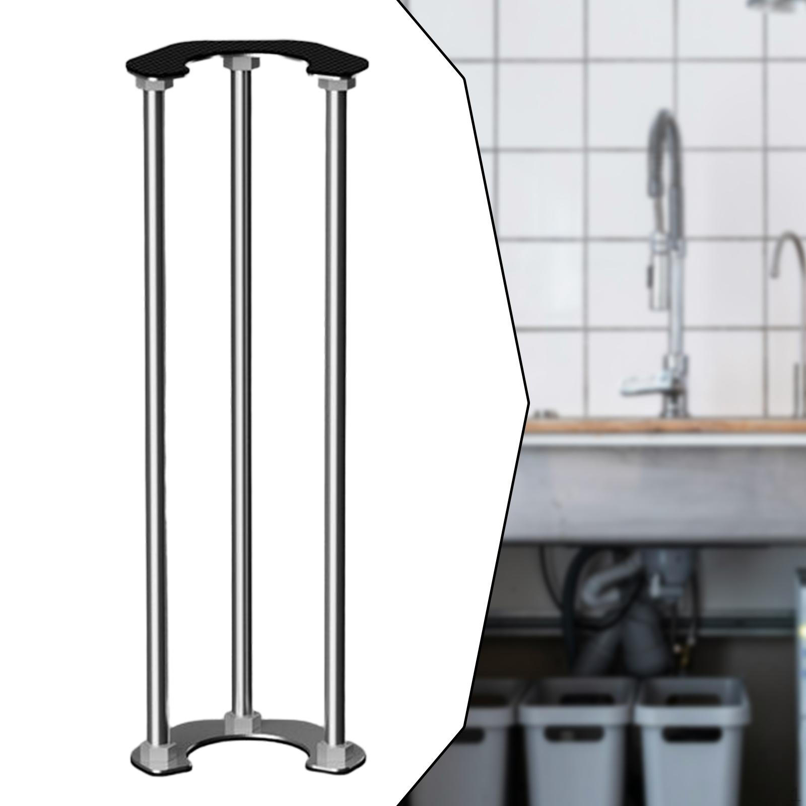 

Кронштейн для мойки под столешницу, регулируемая рама для умывальников под столешницу 28cm to 38cm