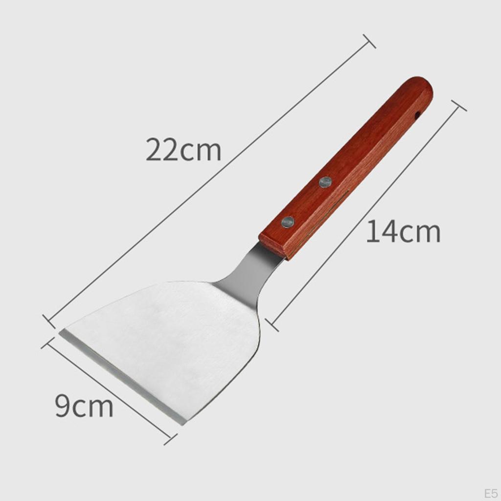 Crepe Spreader Pancake Cooking Scrap Kitchenware Batter Food Utensil Rake Oil Brush