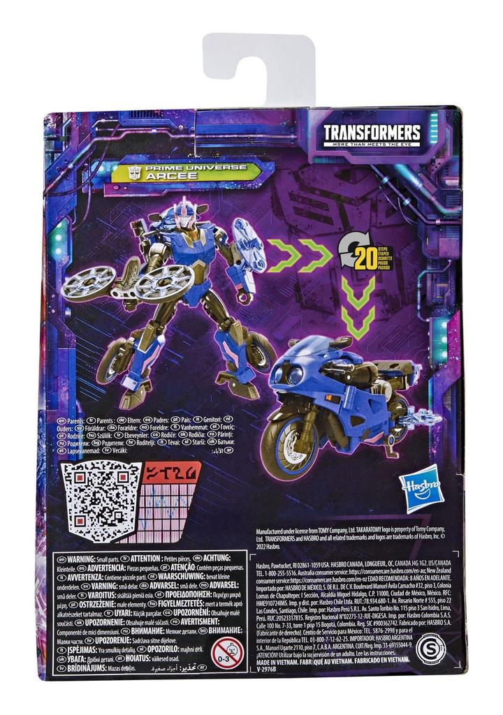 Transformers Generations Legacy Deluxe Prime Universe Arcee [Used]