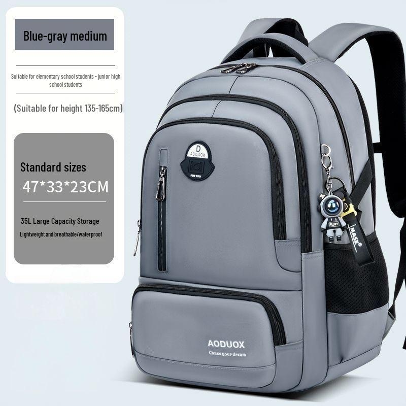 

2025 Мужской рюкзак большой вместимости с декомпрессией для мальчиков средней и старшей школы