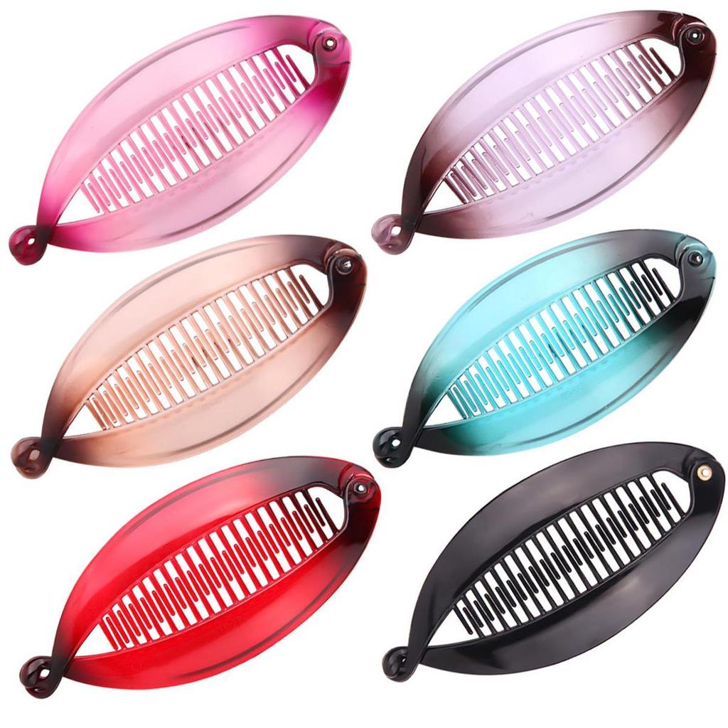 European & American Fashion Hairpin Set: Banana, Updo, Fish, Ponytail Clips & Insert Comb Hair Accessories