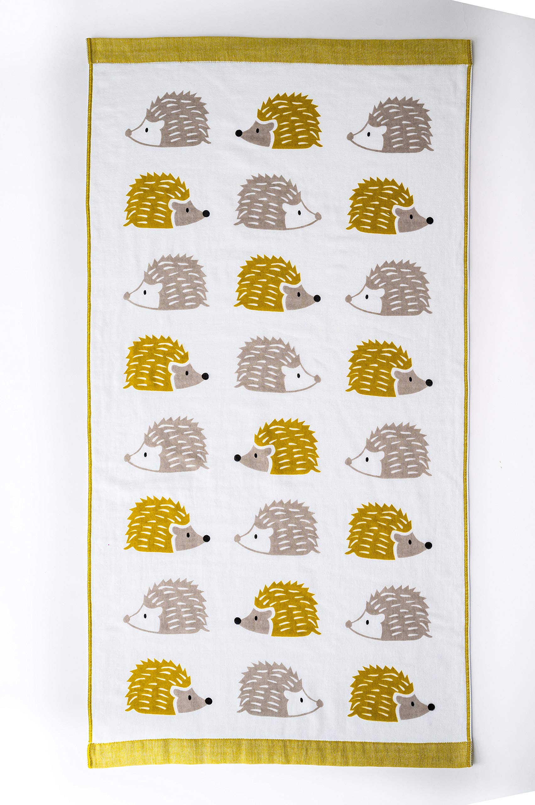 

kainoo x KATACHI Имабари Марлевое Банное Ежик Сделано в Имабари Марлевый Хлопок Милый Ежик Идеально для и Кемпинговое Полотенце, Одностороннее Полотенце, Дизайн,