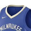 Nike NBA Antetokounmpo Milwaukee Bucks 2022 Jersey Blue Unisex Streetwear DO9600-480