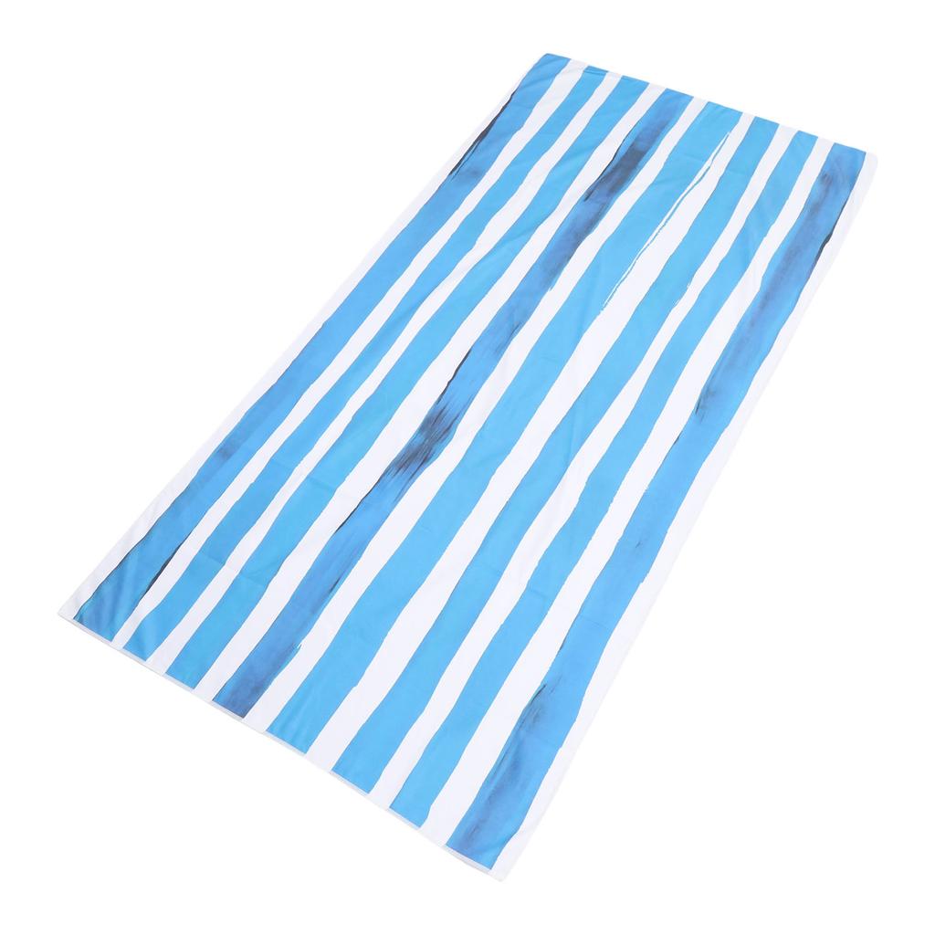 Microfiber Beach Towel Lightweight Extra Large Thin Sandfree Beach Towel Double Sided Absorbent Flannel for Swimming Pool Camping