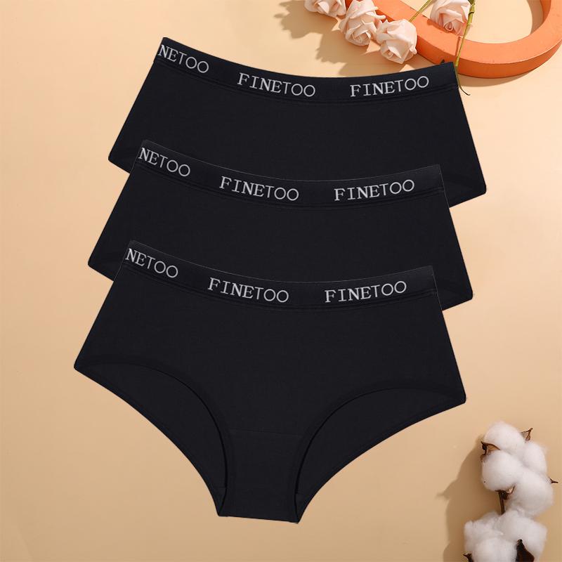 3Pcs Cotton Seamless Underwear Sexy Letter Belt Panties Low Waist Stretchy Briefs Female Breathable Sports Soft Lingerie
