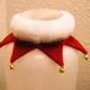 Cat Dog Plush Triangle Scarf with Bell Pet Christmas Decorations Cute Xmas Elements Pets Drool Towel Scarves Bibs Photo Props
