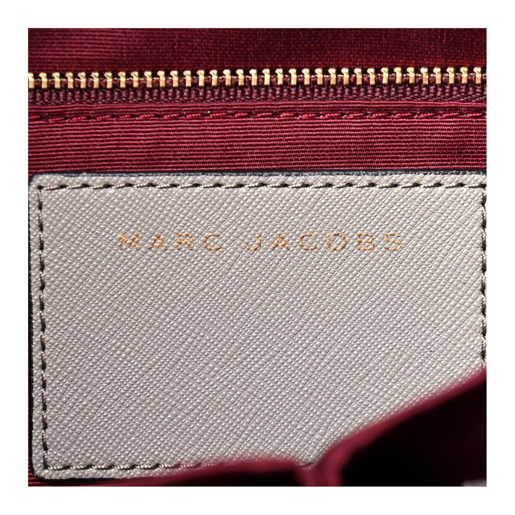 Marc Jacobs Logo Shopper Letter Pressed Leather Tote Bag Women handbags Lime M0011046-027