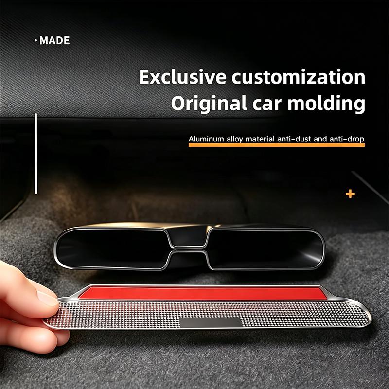 For BMW X6 Car Seat Floor Air Conditioner Outlet Dust Protective Cover Sticker For BMW M E90 E60 F30 F10 E39 E36 F20 G30 G20 E87 E92 E91 X5